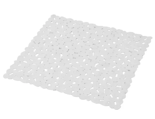 Πατάκι Ντουζιέρας Vitamine Douceur d'intérieur - 52x52cm - Λευκό