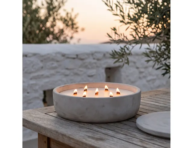 ΚΕΡΙΆ ΑΡΩΜΑΤΙΚΆ & ΔΙΑΚΟΣΜΗΤΙΚΆ SAO CIT CRMC CANDLE 1100G ATMOSPHERA 214902