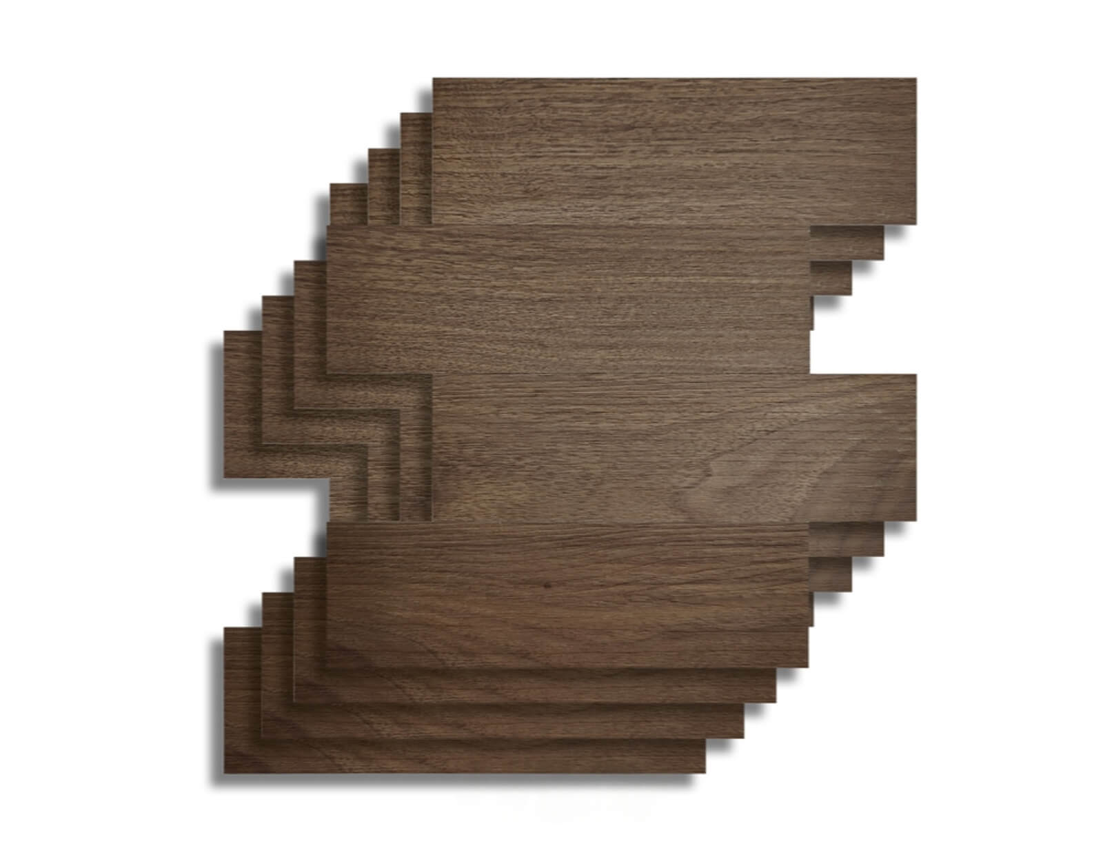 Αυτοκόλλητα πλακάκια Douceur d'intérieur - 25x25cm - 4τμχ