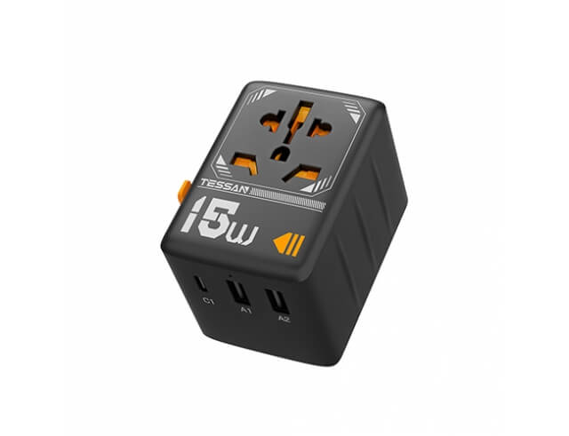 ΦΟΡΤΙΣΤΈΣ & ΚΑΛΏΔΙΑ ΦΌΡΤΙΣΗΣ ΣΥΣΚΕΥΏΝ TESSAN UNIVERSAL TRAVEL ADAPTER TS-WTA01