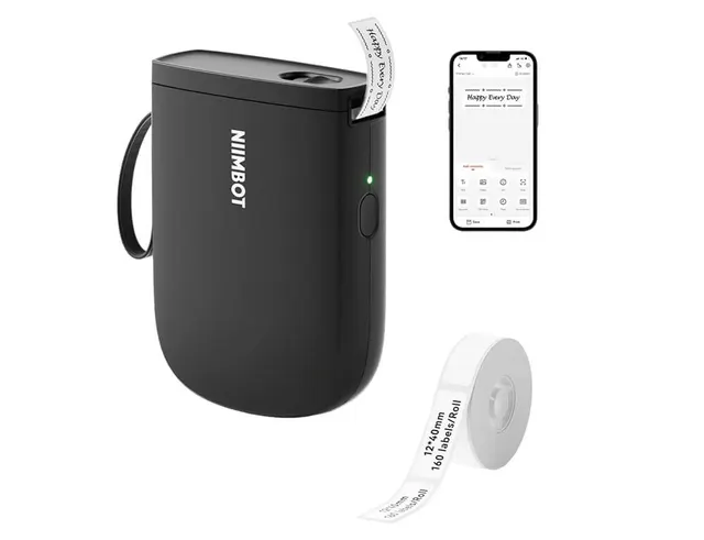 ΕΤΙΚΕΤΟΓΡΆΦΟΙ NIIMBOT THERMAL LABEL PRINTER D11-H 0.5-INCH BLACK