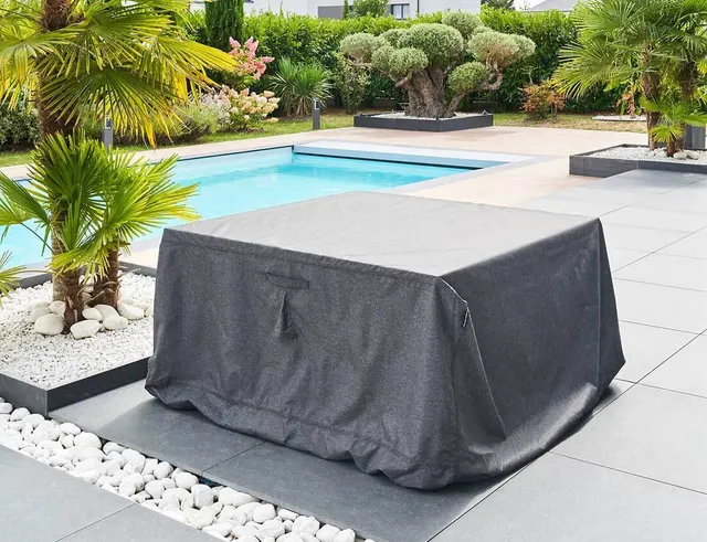 Κάλυμμα Τραπεζιού Hesperide - 105x105x80cm - Grey