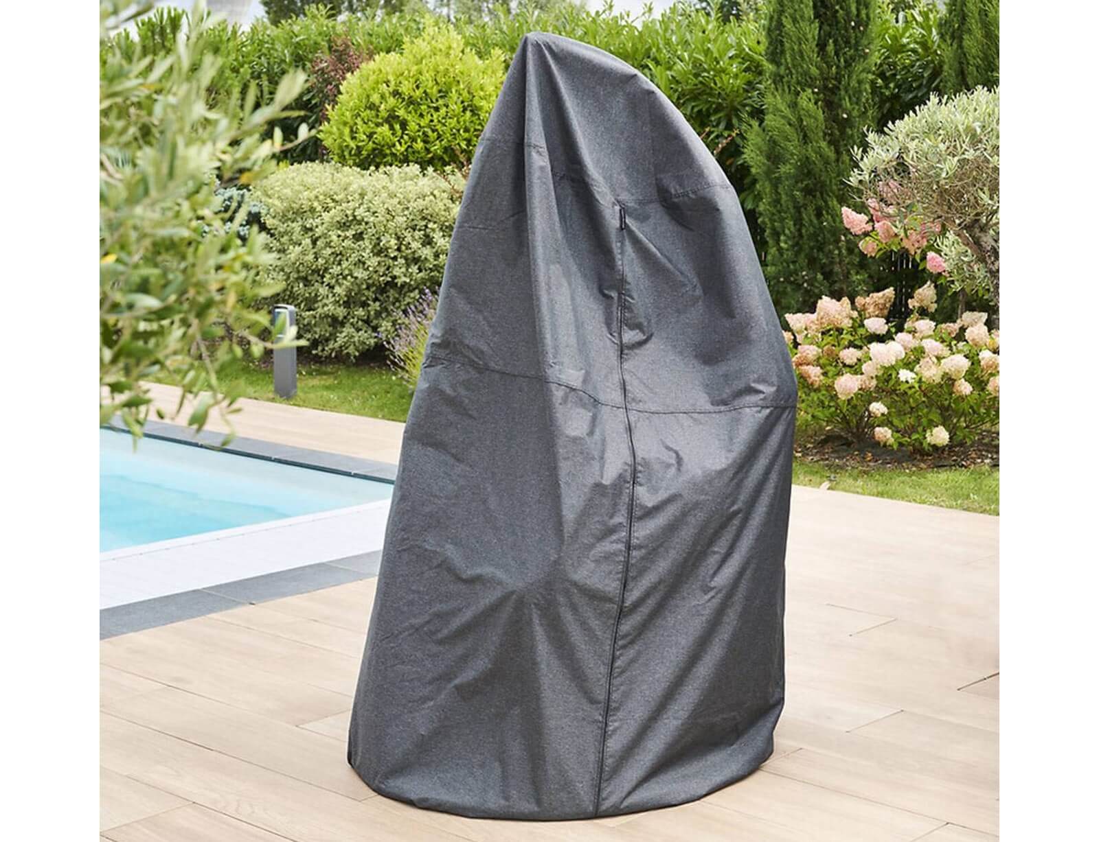 Κάλυμμα Κρεμαστής Καρέκλας Hesperide - 125x125x205cm - Γκρι