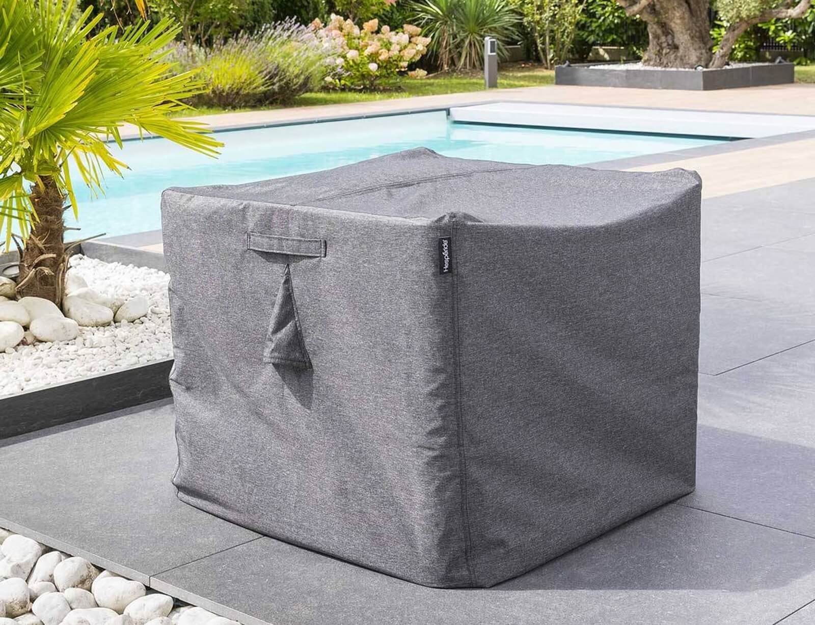 Κάλυμμα πολυθρόνας Hesperide - 75x75x100cm - Γκρι