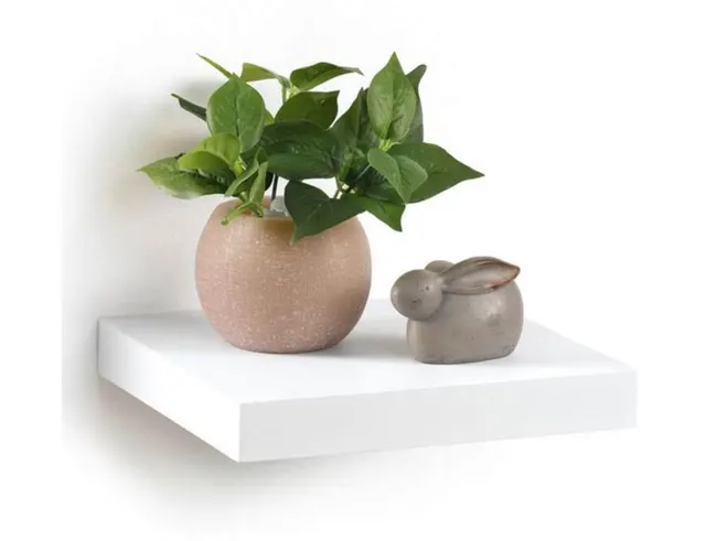ΡΑΦΙΈΡΕΣ/ΡΆΦΙΑ ΤΟΊΧΟΥ FLOATING SHELF MDF L25*22,8CM WHITE 6RAN790BC