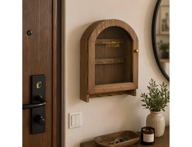 ΚΛΕΙΔΟΘΉΚΕΣ WOOD KEY BOX ROXIE 28X22 ATMOSPHERA 203548