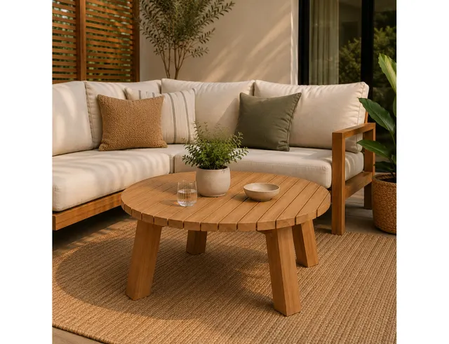 ΒΟΗΘΗΤΙΚΆ ΤΡΑΠΕΖΆΚΙΑ ΚΉΠΟΥ LOUNGE TABLE TEAK 80X40CM, LESLI LIVING 42474