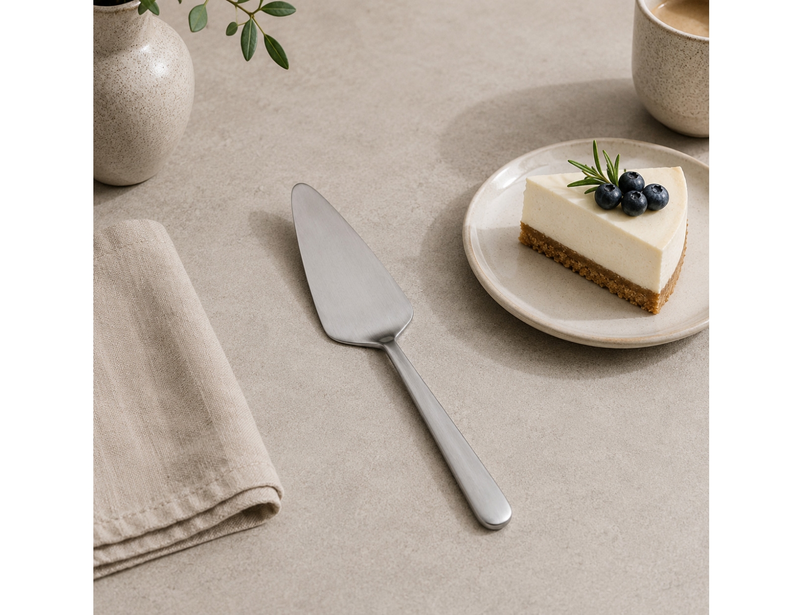 ΣΠΆΤΟΥΛΕΣ ΖΑΧΑΡΟΠΛΑΣΤΙΚΉΣ CAKE SERVER - BLOMUS ENYO