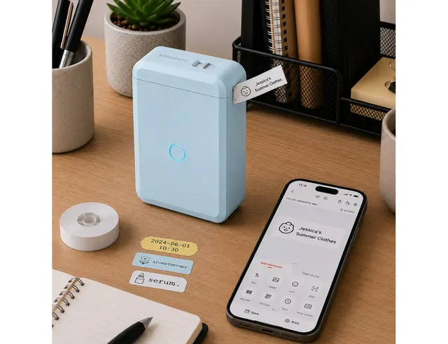 ΕΤΙΚΈΤΕΣ & ΕΤΙΚΕΤΟΓΡΆΦΟΙ ΟΡΓΆΝΩΣΗΣ NIIMBOT THERMAL LABEL PRINTER D110 0.5-INCH LIGHT
