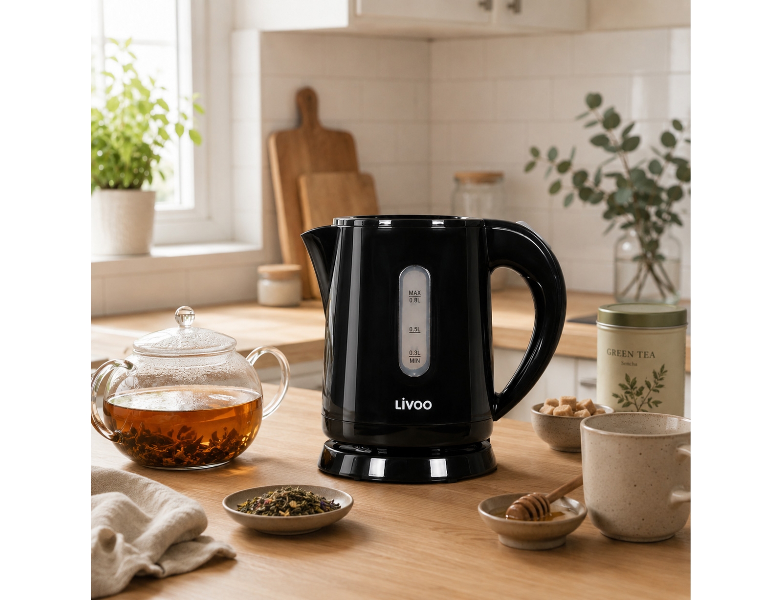 ΒΡΑΣΤΉΡΕΣ MINI KETTLE LIVOO DOD114N