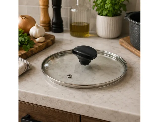 ΚΑΠΆΚΙΑ ΓΙΑ ΣΚΕΎΗ GLASS LID DIAM 20 CM 111477
