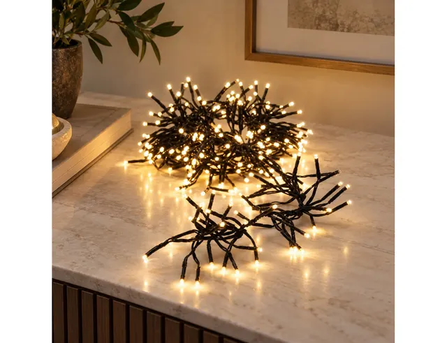 ΣΥΡΜΆΤΙΝΑ & PVC ΛΑΜΠΆΚΙΑ LED CLUSTER LIGHT 1512LED E WW