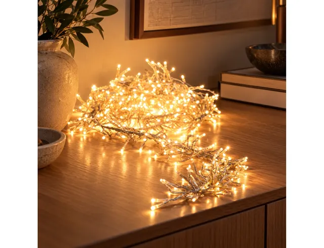 ΣΥΡΜΆΤΙΝΑ & PVC ΛΑΜΠΆΚΙΑ LED CLUSTER LIGHT 3000LED WW
