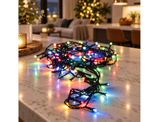 ΣΥΡΜΆΤΙΝΑ & PVC ΛΑΜΠΆΚΙΑ LED LED LIGHTS 120LED MULTI
