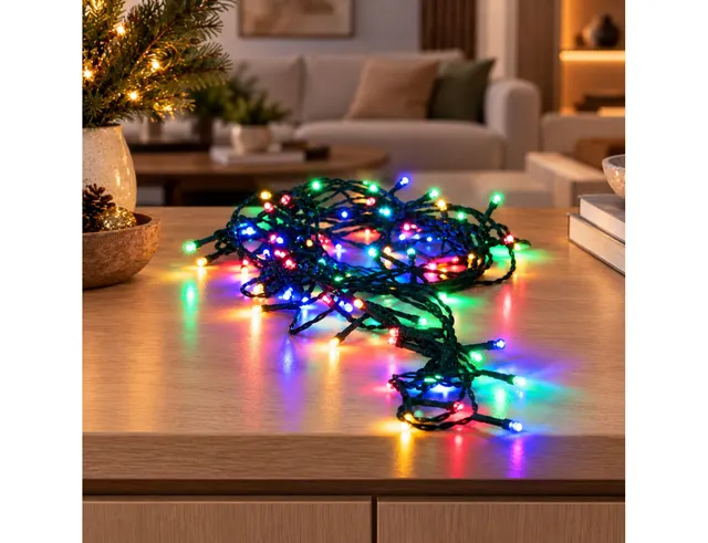 ΣΥΡΜΆΤΙΝΑ & PVC ΛΑΜΠΆΚΙΑ LED LED LIGHTS 180LED MULTI