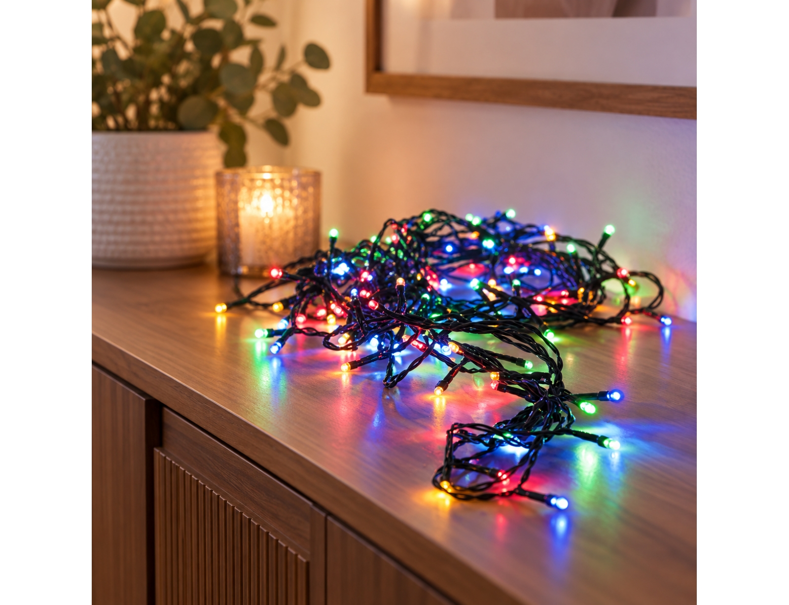 ΣΥΡΜΆΤΙΝΑ & PVC ΛΑΜΠΆΚΙΑ LED LED LIGHTS 720LED MULTI