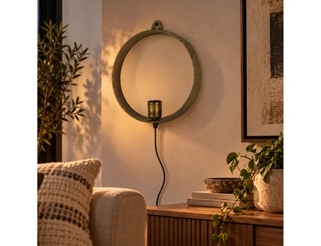 ΦΩΤΙΣΤΙΚΆ ΕΠΙΔΑΠΈΔΙΑ & ΕΠΙΤΡΑΠΈΖΙΑ COUNTRYFIELD WALL LAMP LARGO BRASS-COLOURED EU PLU
