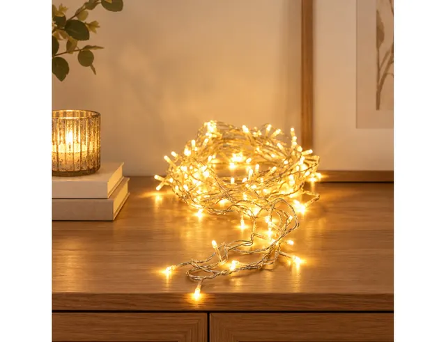 ΣΥΡΜΆΤΙΝΑ & PVC ΛΑΜΠΆΚΙΑ LED LED LIGHTS 320LED WARM WHITE