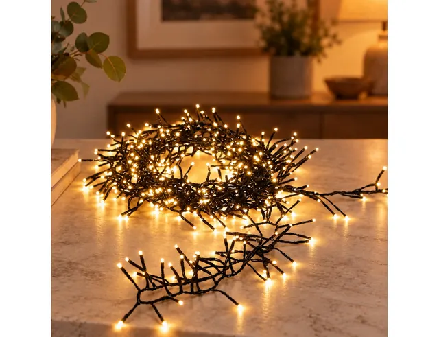 ΣΥΡΜΆΤΙΝΑ & PVC ΛΑΜΠΆΚΙΑ LED TREECLUSTER 768LED WARM WHITE