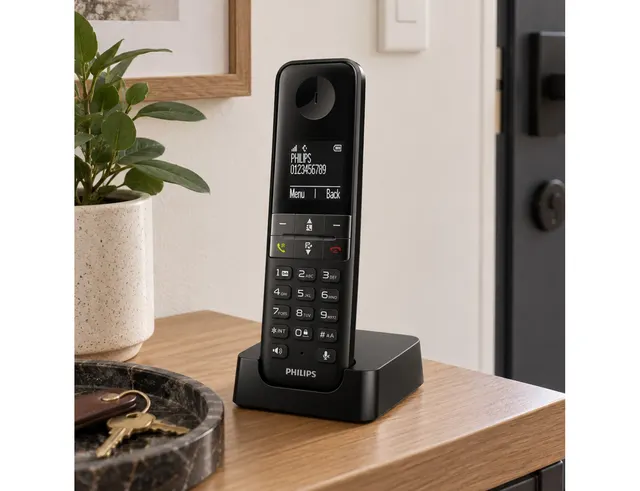 ΣΤΑΘΕΡΆ ΤΗΛΈΦΩΝΑ ΑΣΎΡΜΑΤΑ / ΕΝΣΎΡΜΑΤΑ TELEPHONE D4701B/01 SINGLE PHILIPS