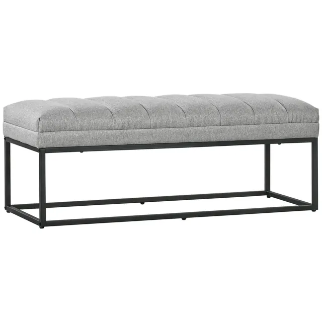 Industrial Design Πάγκος Κρεβάτι Πάγκος Μεταλλικά Πόδια Ροζ + Μαύρο