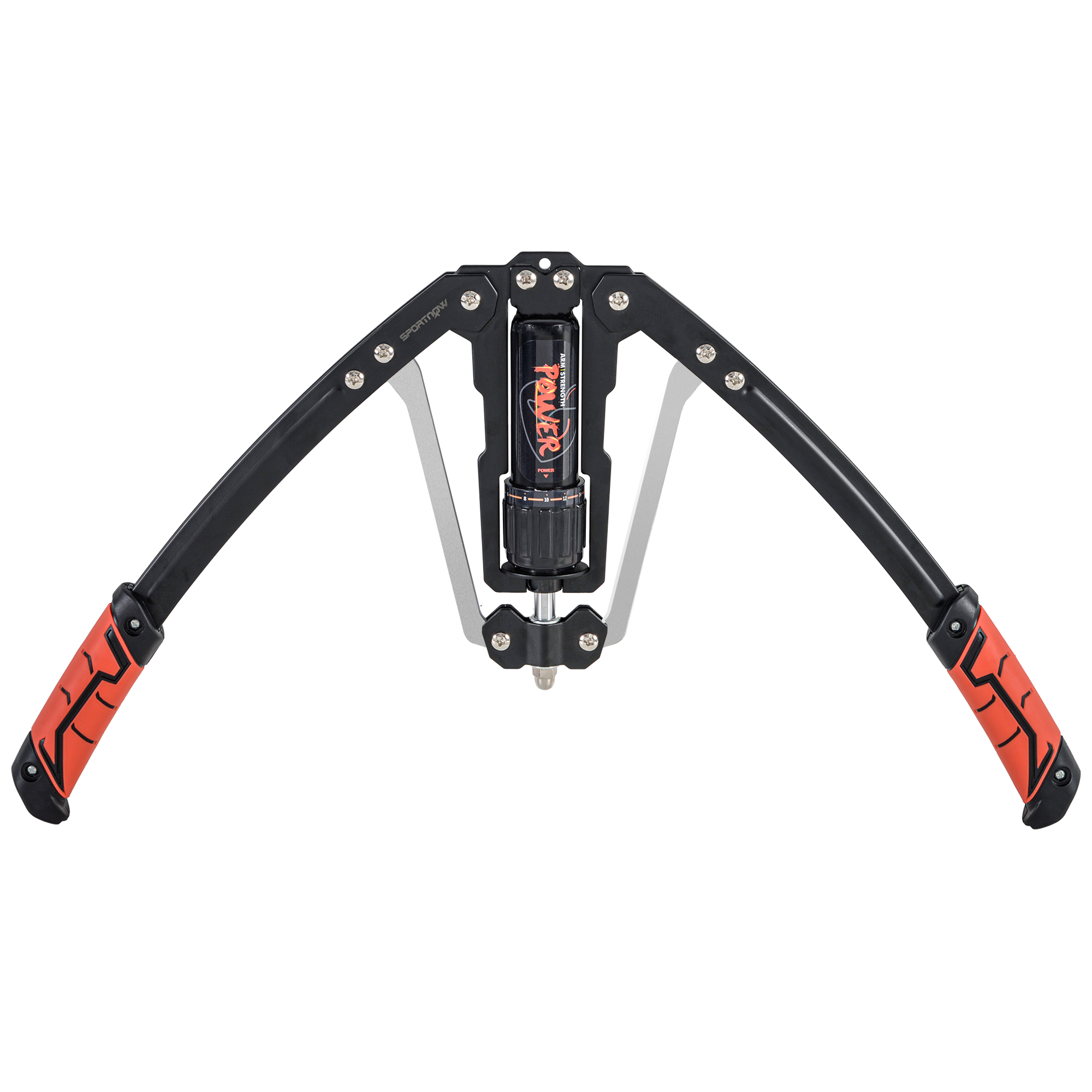 Power Twister 10-200kg Arm Trainer Adjustable Hydraulic Training Device 43 x 16 x 5 cm Μαύρο+Κόκκινο
