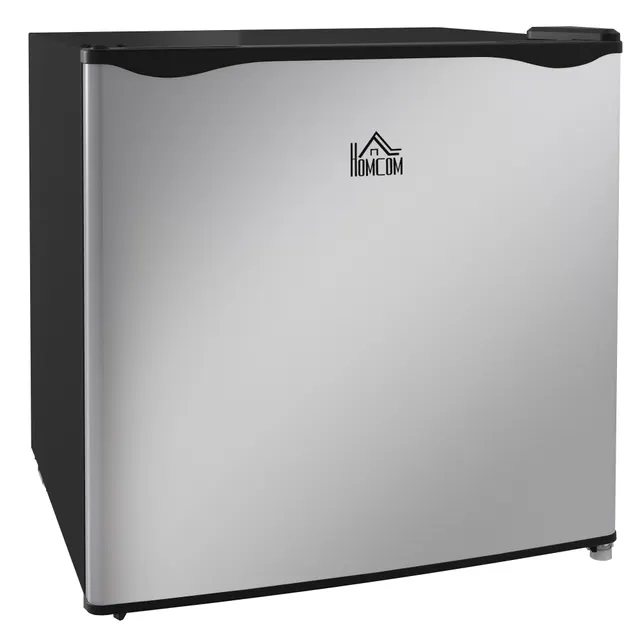 Μίνι καταψύκτης, 35 L μίνι ψυγείο, -14 έως -24℃, 5-στάδια ρύθμισης θερμοκρασίας, 47 x 44,2 x 48,8 cm, Ασημί