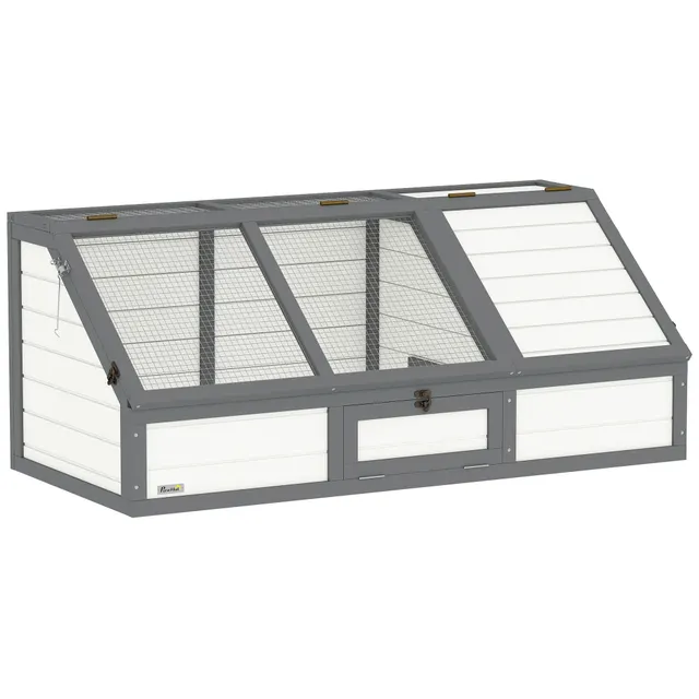 Turtle Box Εξωτερικό περίβλημα χελώνας χωρίς πάτο Σχέδιο Easy Open Turtle House Λευκό