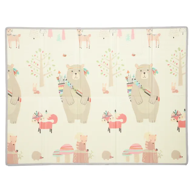 Baby Play Mat Animal Pattern Αφρός πάχους 1,5 cm Αντιολισθητική επένδυση