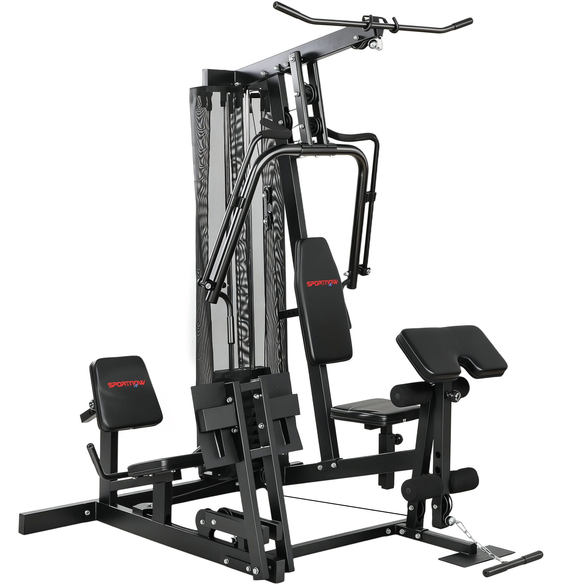 Σταθμός γυμναστικής με λαβές, Butterfly bar 65kg βάρη, σχοινί έως 120kg
