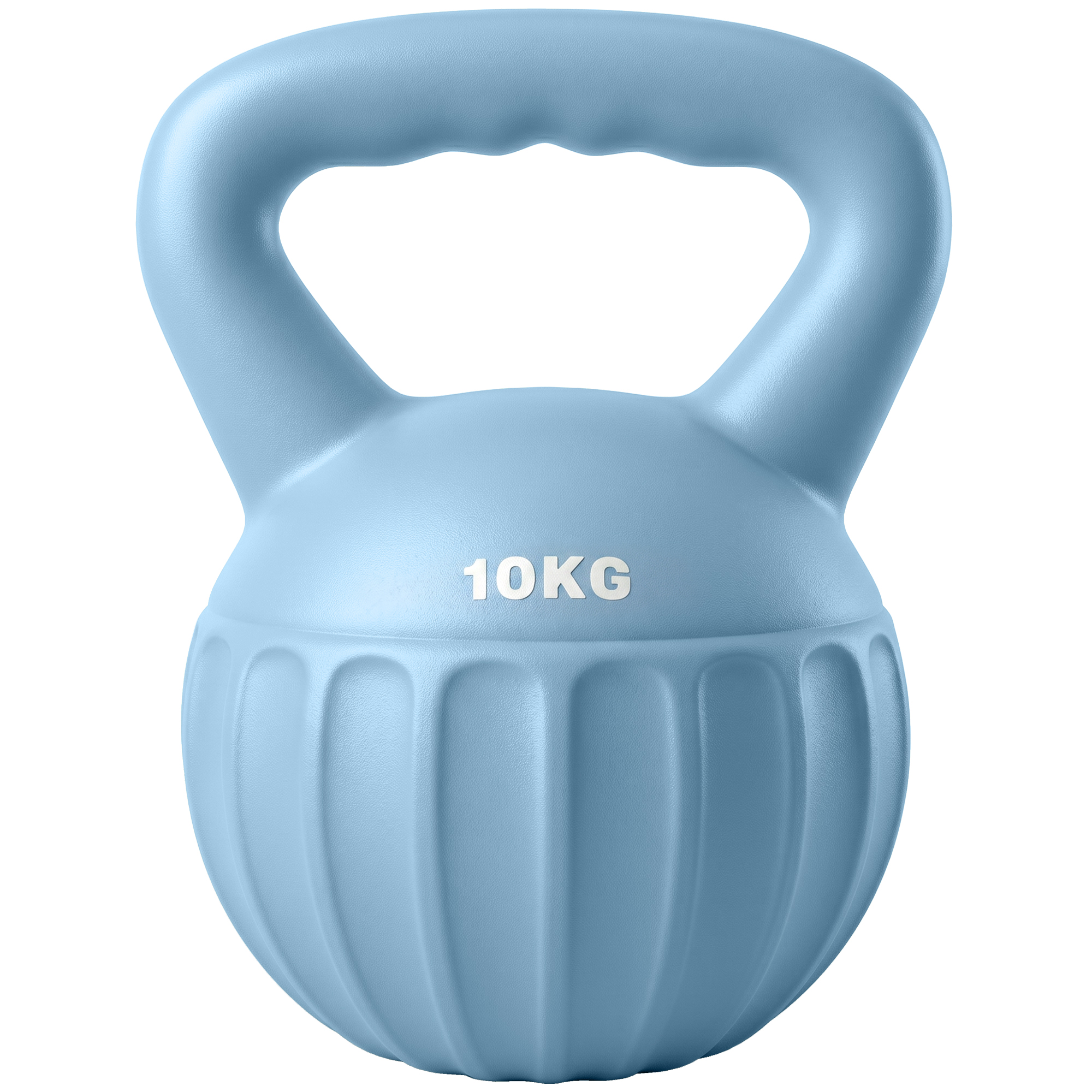 Kettlebell 6 kg, αλτήρας γεμάτος με άμμο για αρχάριους στο σπίτι, προπόνηση δύναμης, 21 x 21 x 27 cm, μπλε