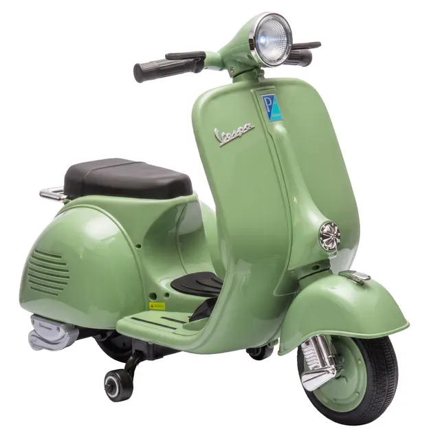 Ηλεκτρική μοτοσικλέτα για παιδιά 6 V ηλεκτρονική μοτοσικλέτα με βοηθητικούς τροχούς, μπαταρία λιθίου, μαλακή εκκίνηση, μουσική, USB προβολέας, κόρνα