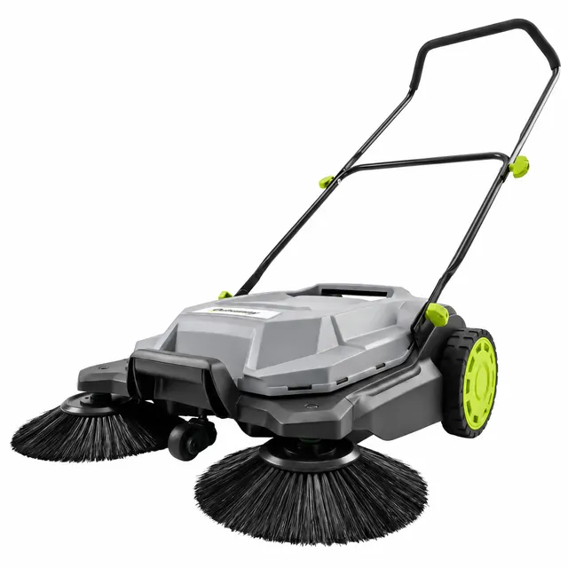 Χειροκίνητη Σκούπα με Πλάτος Σκούπας 68 cm, 2600 m²/h 24 L Δοχείο Σκόνης, Υψομετρικά Ρυθμιζόμενη Αναδιπλούμενη Λαβή