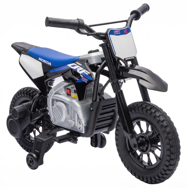 Ηλεκτρική μοτοσικλέτα παιδιών HONDA CRF 450R 12V παιδική μοτοκρός με κινητήρα 35W, μπαταρία λιθίου, πίσω ανάρτηση, 12 ίντσες τροχούς