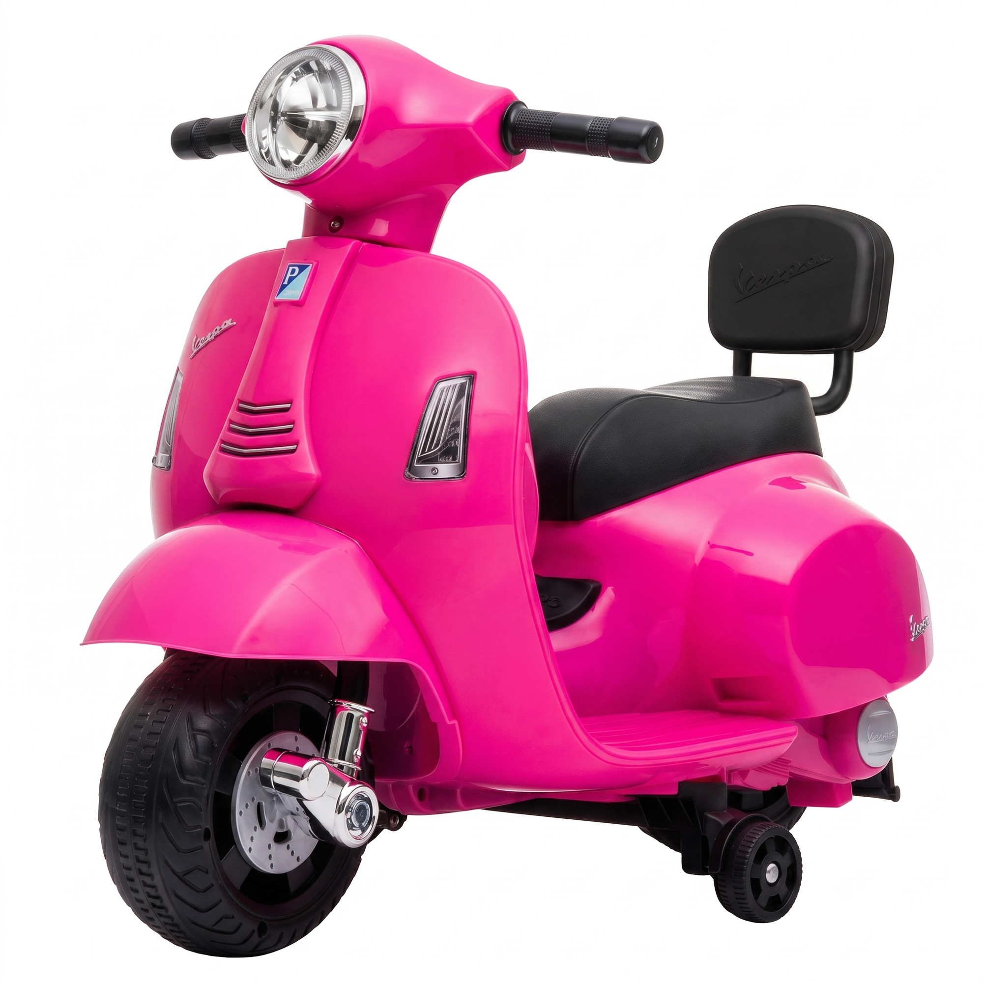 Ηλεκτρικό Μοτοσικλέτα Παιδιών Mini Vespa GTS 6V Ηλεκτρονική μοτοσικλέτα με μπαταρία λιθίου, εργονομική θέση με πλάτη, 1,5-3 ετών