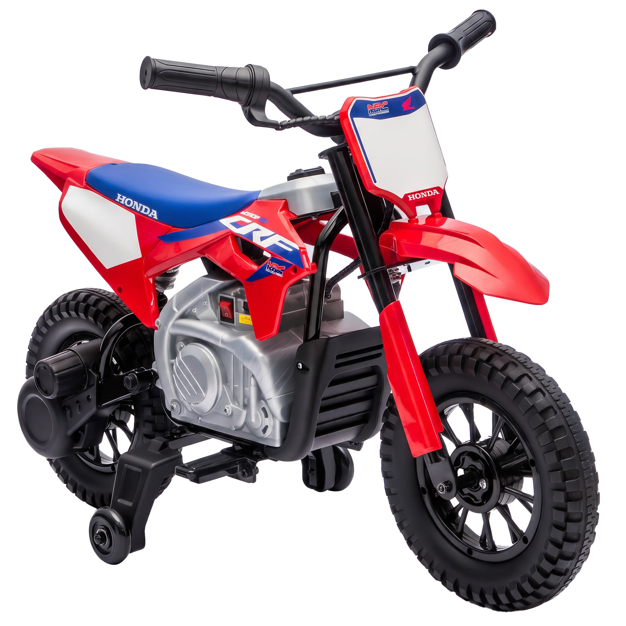 Ηλεκτρική μοτοσικλέτα παιδιών HONDA CRF 450R 12V παιδική μοτοκρός με κινητήρα 35W, μπαταρία λιθίου, πίσω ανάρτηση, 12 ίντσες τροχούς