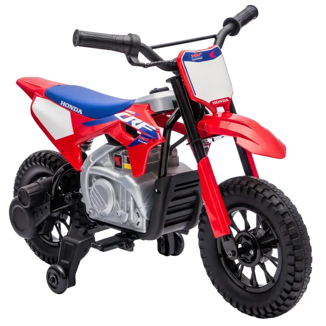 Ηλεκτρική μοτοσικλέτα παιδιών HONDA CRF 450R 12V παιδική μοτοκρός με κινητήρα 35W, μπαταρία λιθίου, πίσω ανάρτηση, 12 ίντσες τροχούς