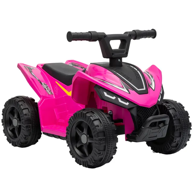 Παιδικό Quad Ηλεκτρικό 6V παιδικό quad με μπαταρία λιθίου, λειτουργία προώθησης, έλεγχος με κουμπί στο τιμόνι 1,5-2 ετών Ανοιχτό Κόκκινο