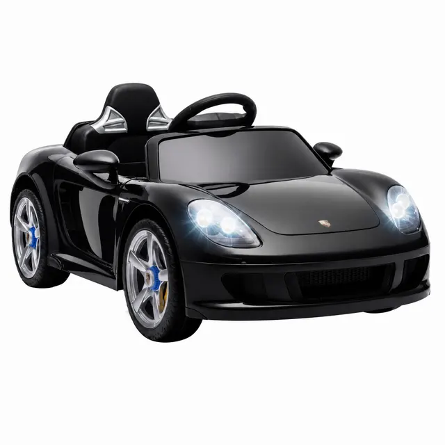 Παιδικό ηλεκτρικό αυτοκίνητο Porsche 12V παιδικό αυτοκίνητο με μπαταρία λιθίου, τηλεχειριστήριο, 2 κινητήρες, ομαλή εκκίνηση, πίσω ανάρτηση