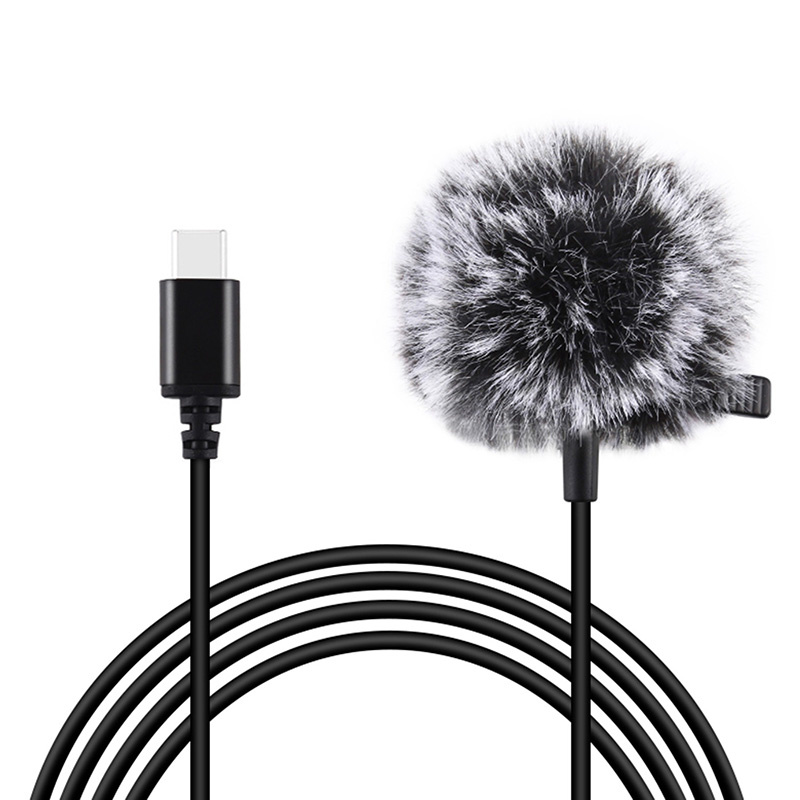 Μικρόφωνο Jack Puluz PU425 1.5m USB-C / Type-C