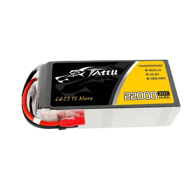 Μπαταρία Tattu 22000mAh 22.2V 30C 6S1P LiPo AS150+XT150