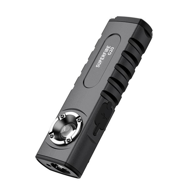 Πολυλειτουργικός Φακός SuperFire G20, 470lm, USB