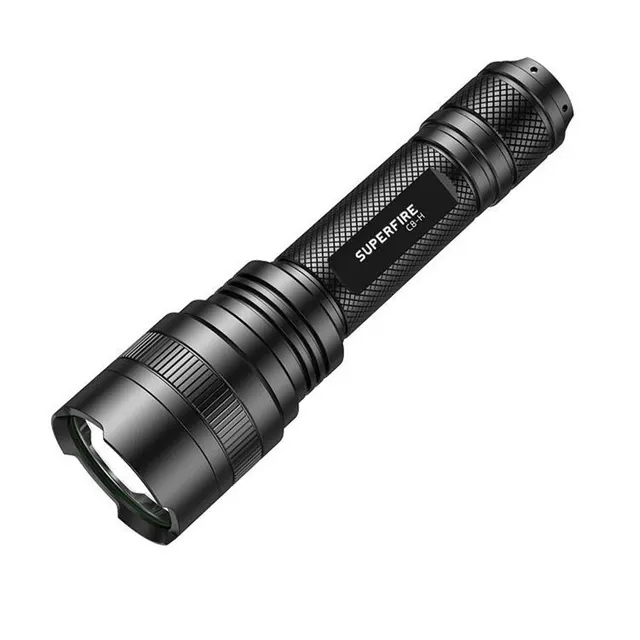 Φακός Superfire C8-H – 1200 lm, USB, 250 μ., 5 λειτουργίες