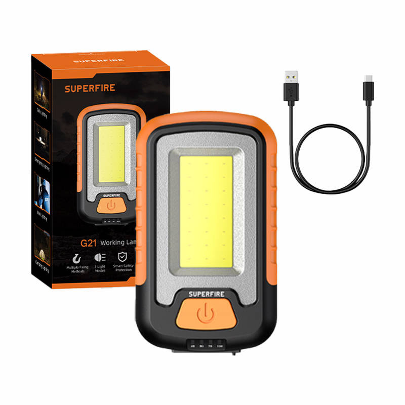 Φακός εργασίας Superfire G21, 650lm, USB
