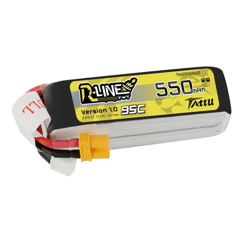 Μπαταρία Tattu R-Line 550mAh 14.8V 95C 4S1P