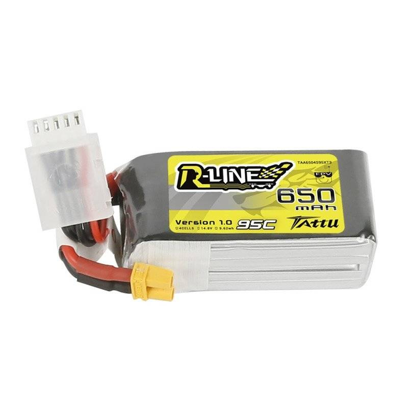 Μπαταρία Tattu R-Line 650mAh 14,8V 95C 4S1P XT30