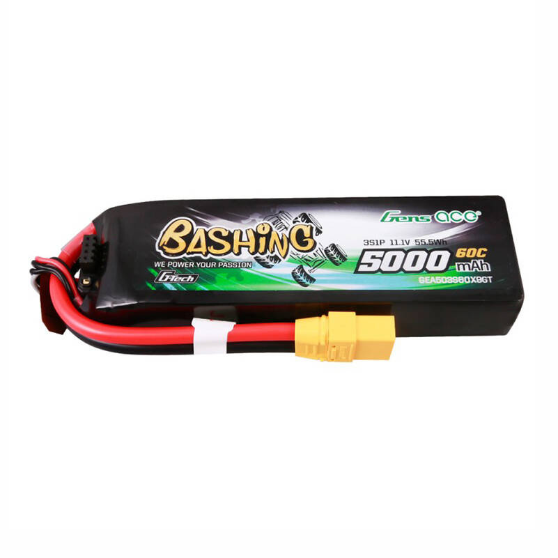 Μπαταρία GensAce 5kmAh 11.1V 60C 3S1P με σύνδεσμο XT90