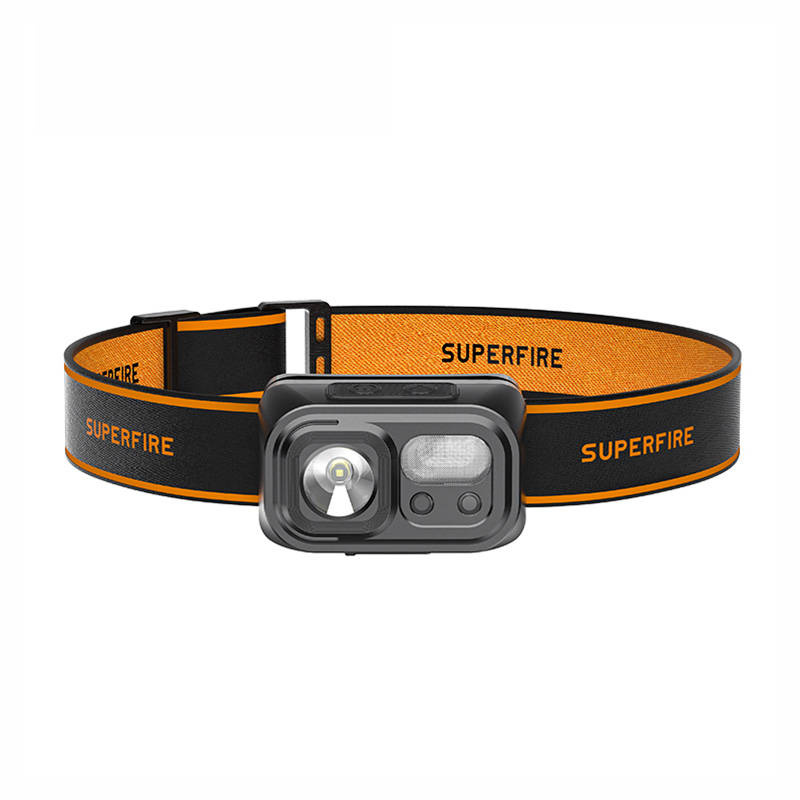Φακός Κεφαλής Superfire HL23, 220lm, USB-C kat