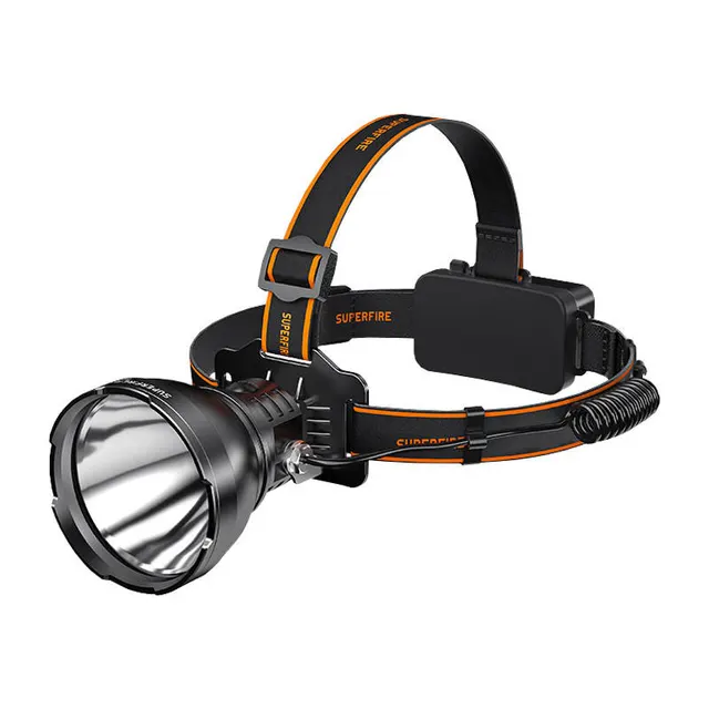 Φακός κεφαλής Superfire HL60 – 2300 lm, 4 λειτουργίες, 330 μ., 36W LED