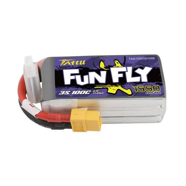 Μπαταρία Tattu Funfly 1550mAh 11,1V 100C 3S1P
